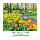 Gardens Wall Calendars - Stapled Imprinted with Logo (Q832011)