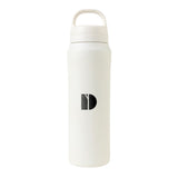 16 Oz. Aviana™ Rowan Recycled Water Bottle - Marshmallow Imprinted with Logo (Q833022)