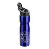 25 Oz. Crescent Stainless Steel Bottles Imprinted with Logo (Q833811)