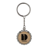 Bottle Cap Bottle Opener Keytag Imprinted with Logo (Q835922)