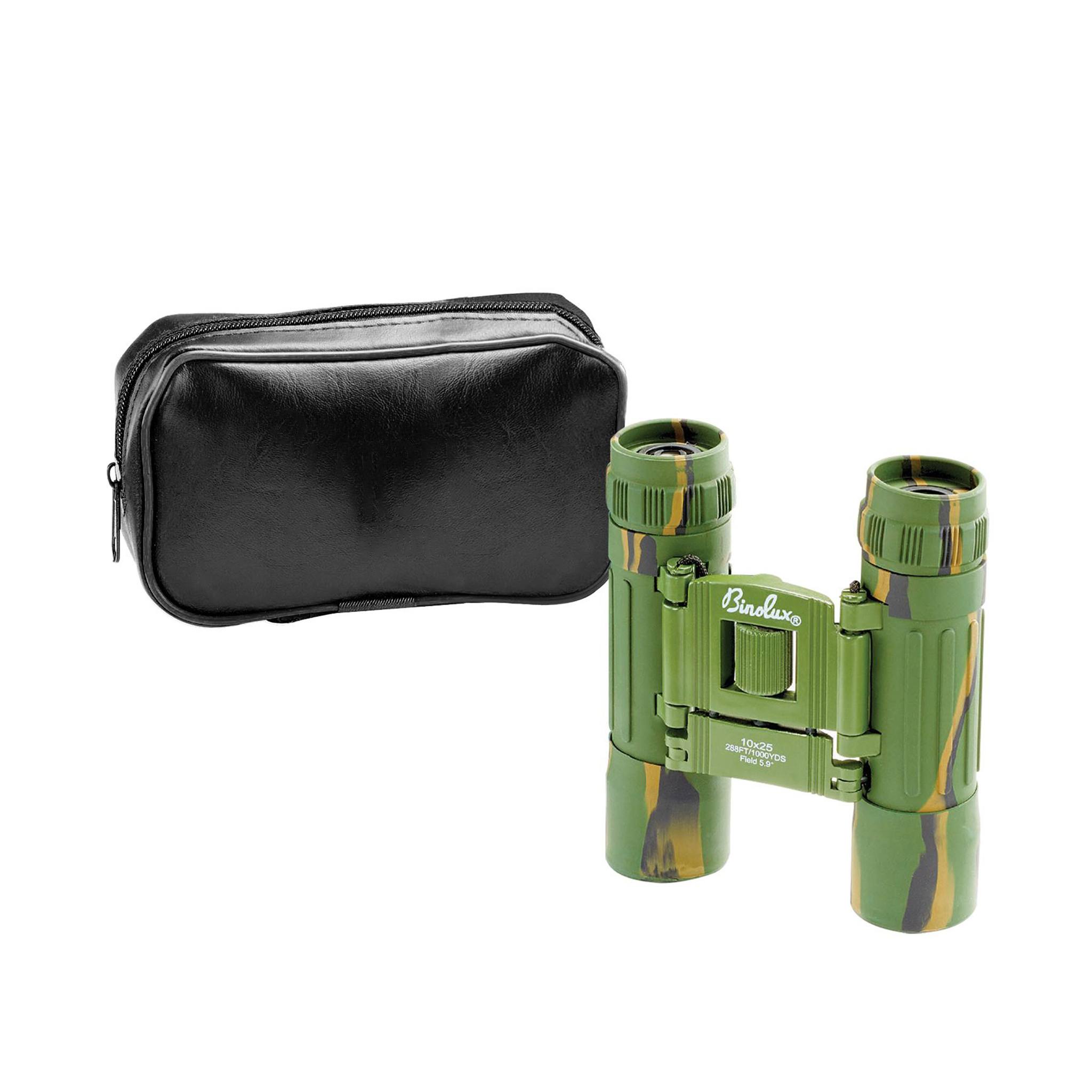 Binolux® Camouflage 10 Power Roof Prism Binocular (Q837332)