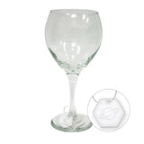 Hexagon Etched Acrylic Wine Charm Imprinted with Logo (Q837922)
