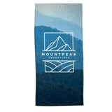 28 x 58 Inch Silk Touch Beach Blanket/Towel 300GSM Imprinted with Logo (Q839122)