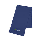 Knit Scarf With Patch  Imprinted with Logo (Q840911)