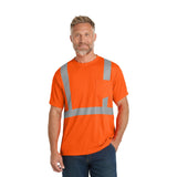CornerStone® ANSI 107 Class 2 Mesh Tee Imprinted with Logo (Q843332)