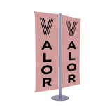 Flex Banner Display Double-Banner Kit Imprinted with Logo (Q844222)