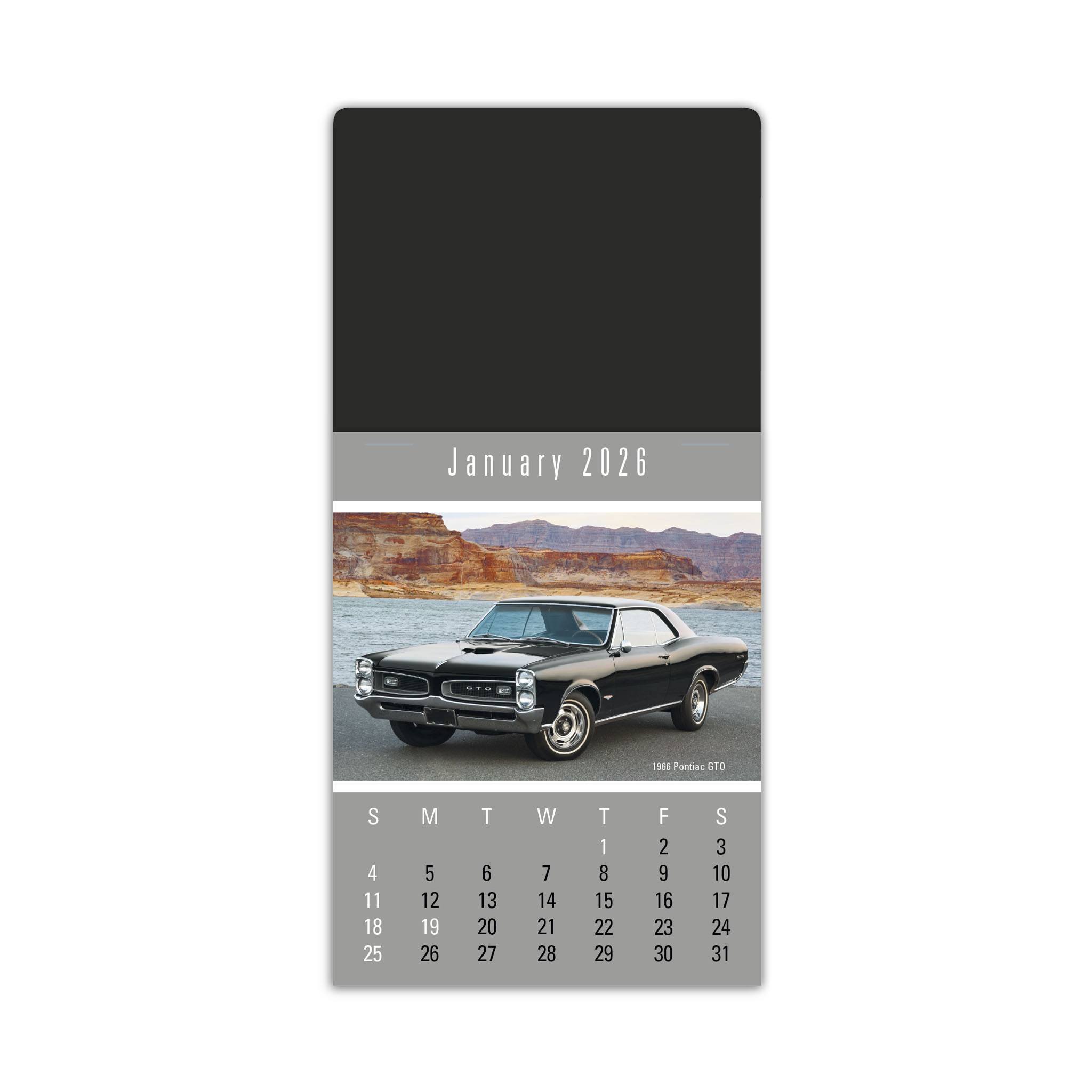 Press-N-Stick Cruisin' Cars Calendar (Q849122)