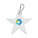 Acrylic Zipper Pull - Star Imprinted with Logo (Q851122)