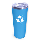 22 Oz. Memphis Tumbler With Slide Lid - Gift Set - FC Imprinted with Logo (Q853822)