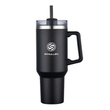 Lucas 40 Oz. Stainless Steel Travel Mug Imprinted with Logo (Q855822)