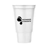 32 Oz. Traveler Stadium Cup Imprinted with Logo (Q858222)