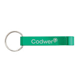 Aluminum Bottle Opener Keyring Imprinted with Logo (Q863311)