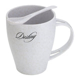 Sip 'N Stir 12 Oz. Bamboo/Polypropylene Mug Spoon Imprinted with Logo (Q864322)