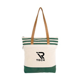 Atchison® Cora Lane Cotton Tote Imprinted with Logo (Q864332)