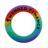 Rainbow Wrist Disc Imprinted with Logo (Q865922)