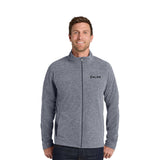 Port Authority® Heather Microfleece Full-Zip Jacket Imprinted with Logo (Q869122)