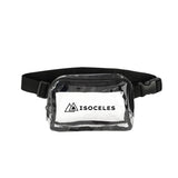 Anywhere Clear Belt Bag Imprinted with Logo (Q870822)
