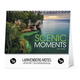 Scenic Moments Large Desk Calendar Imprinted with Logo (Q874722)