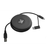 SCX Design® 3-in-1 Travel Cable Imprinted with Logo (Q877822)