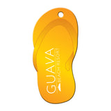 Flip Flop Shaped Luggage Tag Imprinted with Logo (Q879322)
