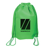 NW Drawstring Backpack With Gusset Imprinted with Logo (Q883822)
