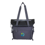 Atchison® All-Around Adaptive RPET Tote-Pack Imprinted with Logo (Q884332)