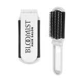 Kwik-Fix Folding Brush With Mirror Imprinted with Logo (Q888111)
