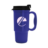 Budget Traveler Mug With Slider Lid Imprinted with Logo (Q892222)
