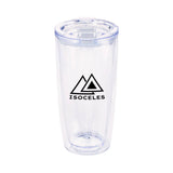 19 Oz. Silkscreen Everest Clarity Tumblers Imprinted with Logo (Q892811)