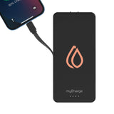 myCharge AMP Prong Max 20 000mAh Everything Built in Portable Charger Imprinted with Logo (Q894222)