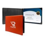 Diploma Holder Padded Landscape Imprinted with Logo (Q896822)