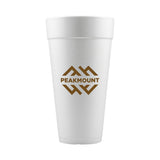 24 Oz. Foam Cup -Tradition Imprinted with Logo (Q901222)