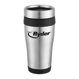16 Oz. Carmel Travel Tumbler Imprinted with Logo (Q903322)