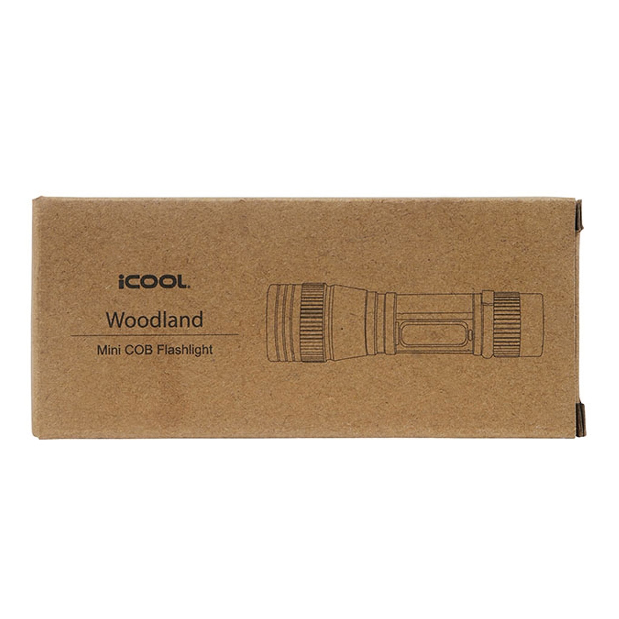 iCOOL® Woodland Mini Rechargeable Tactical Flashlight (Q904022)