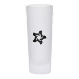2 Oz. Last Drop Frosted Shooter Shot Glass Imprinted with Logo (Q905022)