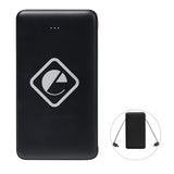 10 000 mAh Power Bank With Integrated Cables Imprinted with Logo (Q908122)
