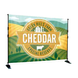 6-ft. W x 5-ft. H Table Top Backdrop Kit Imprinted with Logo (Q909022)