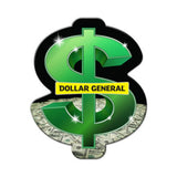 Full Color Dollar Sign Coaster Imprinted with Logo (Q910322)