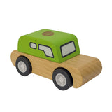 Wooden Sedan Imprinted with Logo (Q910822)