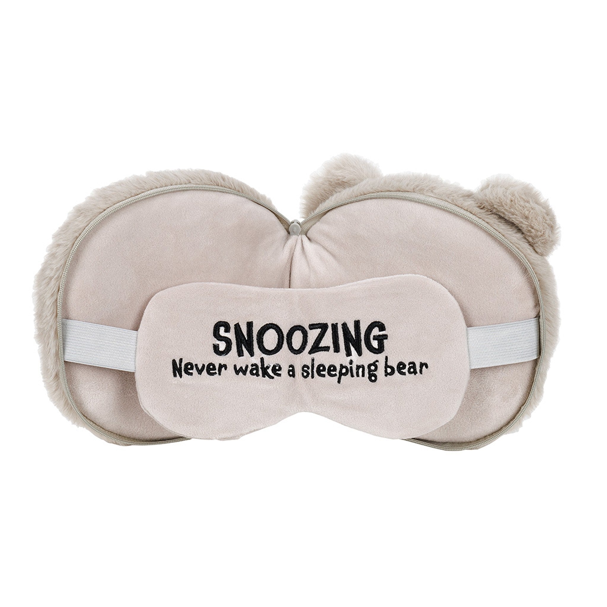 Comfort Pals™ 2-in-1 Bear Pillow Sleep Mask (Q912022)