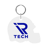 Acrylic Key Tag - Custom Shape 6 Inch Imprinted with Logo (Q912222)
