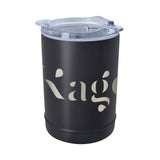 2-In-1 Copper Insulated Beverage Holder And Tumbler Imprinted with Logo (Q912822)