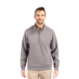 Cutter & Buck Roam Eco Quarter Zip Mens Pullover Imprinted with Logo (Q914332)