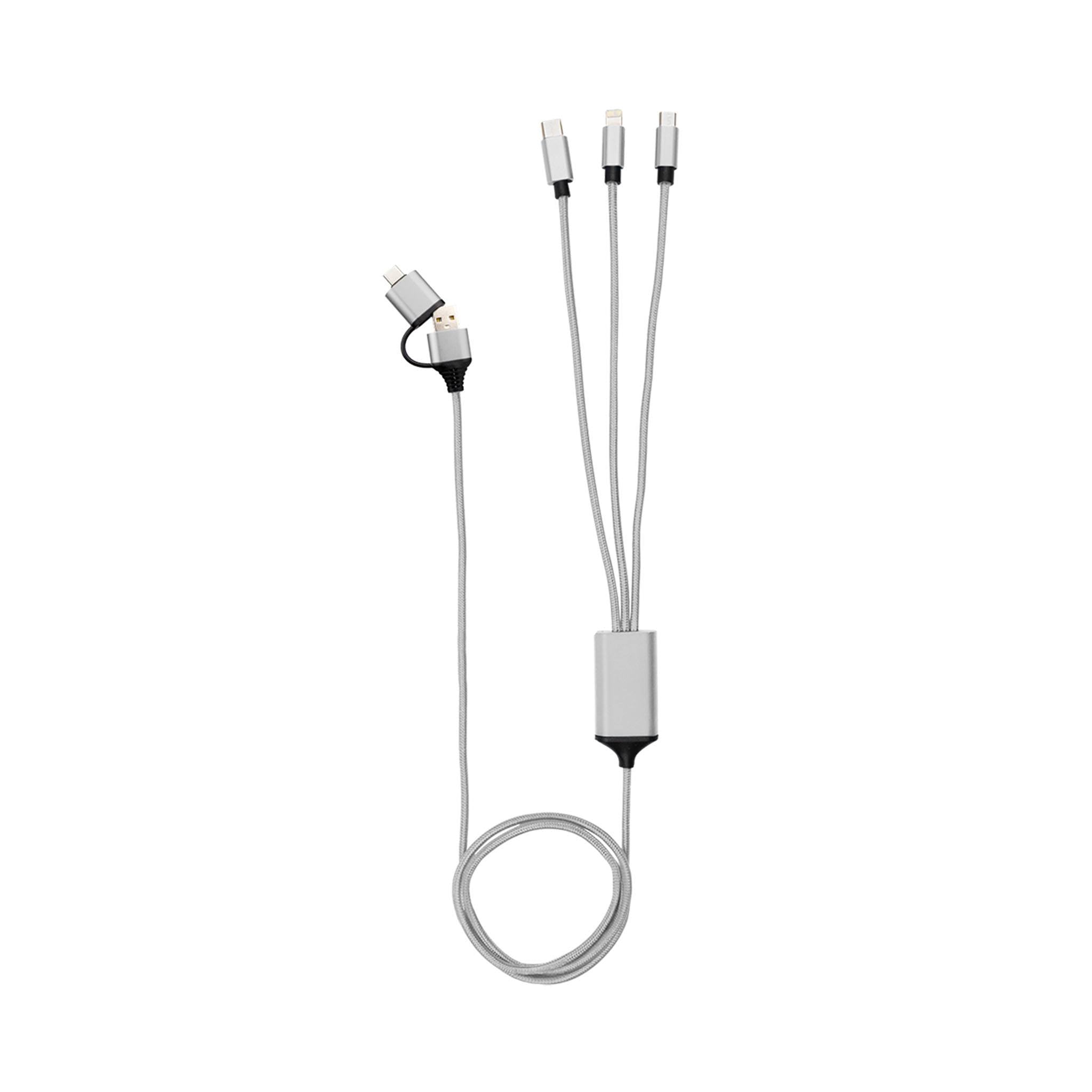 3 Ft. 4-In-1 Charging Cable 2.0 (Q916122)