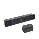 Rhyme Light Up Stereo Speaker Bar Imprinted with Logo (Q916422)