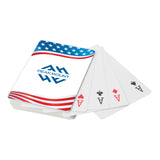 Theme Backs Playing Cards - USA 1 Imprinted with Logo (Q918911)