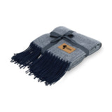 Everlasting Throw Blanket - Navy Blue Imprinted with Logo (Q923022)