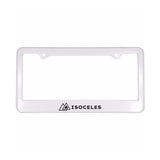 2 Holes License Plate Frame Imprinted with Logo (Q924611)