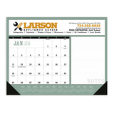 Notes Desk Pad With Vinyl Corners Calendar Imprinted with Logo (Q924722)