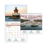 New England Calendar Imprinted with Logo (Q925722)